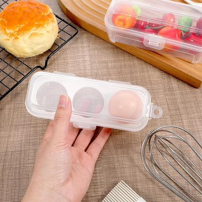 2 PCS Boiled Egg Container Boiled Egg Carrier Camping Eggs Carrier Container - Image 7
