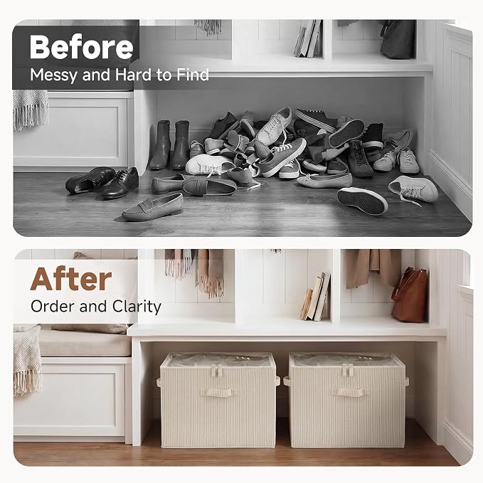 StorageWorks 2 Pack Shoe Organizer - Image 7