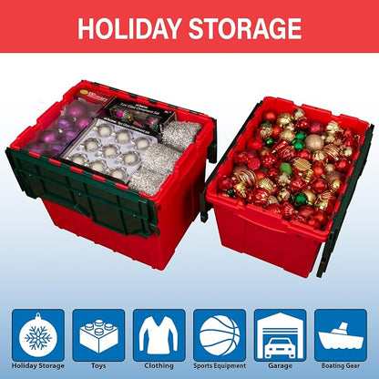 Akro-Mils KeepBox 18 Gallon Storage Container, Nesting and Stackable Plastic - Image 4