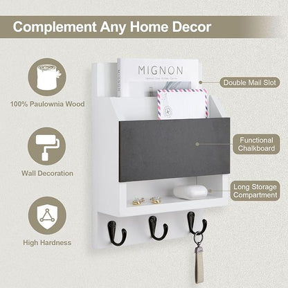 Key and Mail Holder for Wall, Key Holder - Image 3