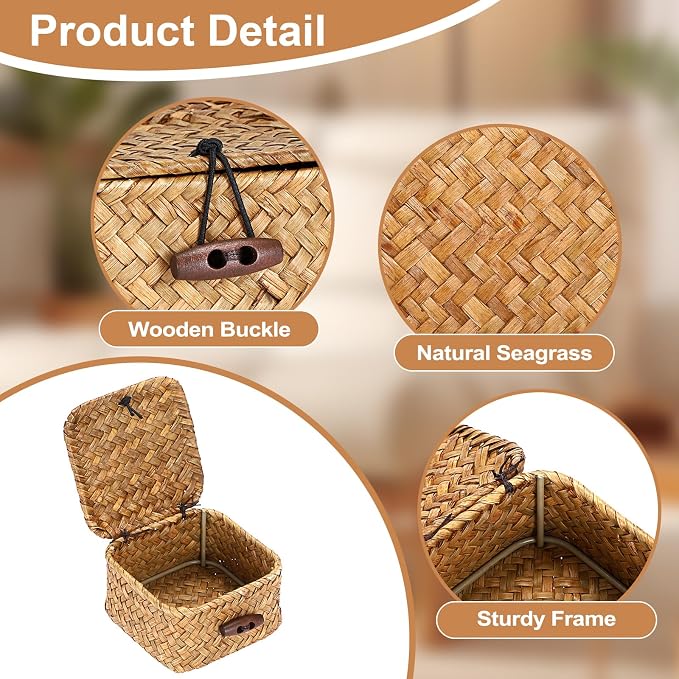 Hipiwe Handwoven Wicker Basket - Image 6