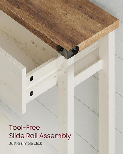 VASAGLE LIRY Collection Narrow Console Table - Image 5