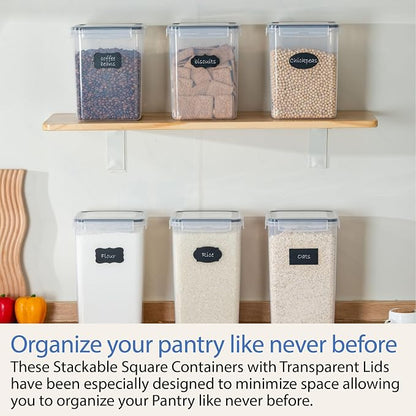 Chef's Path Large Airtight Food Storage Containers - Image 3