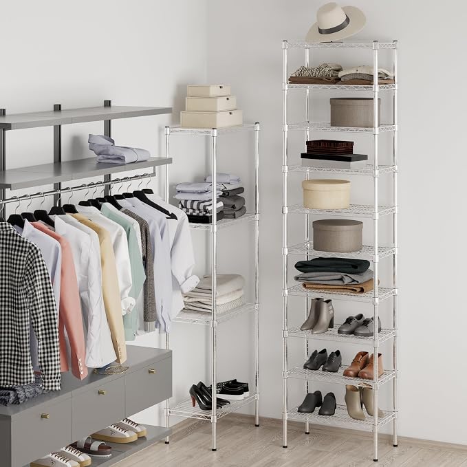 14" Deep x 24" Wide x 96" Height Wire Shelving Kit | 10-Tier | NSF Commercial - Image 4