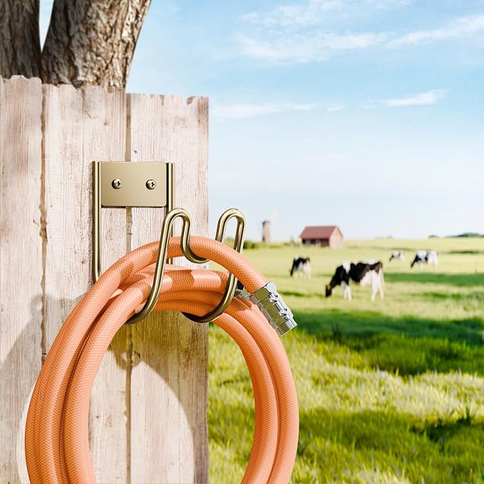 Bronze Metal Garden Hose Holder - Image 7