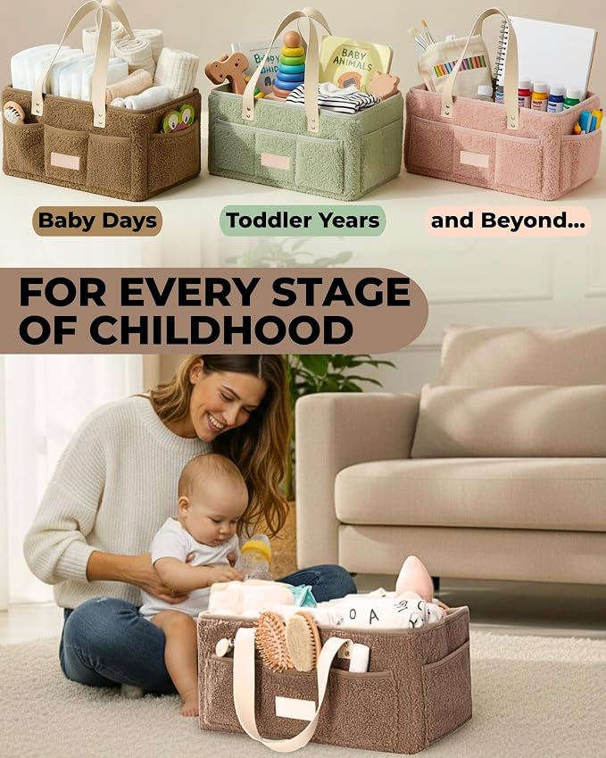Baby Diaper Caddy Organizer - Image 5