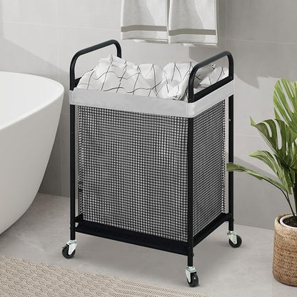 STO STO Laundry Hamper, 90L Rolling Laundry Sorter Cart - Image 3