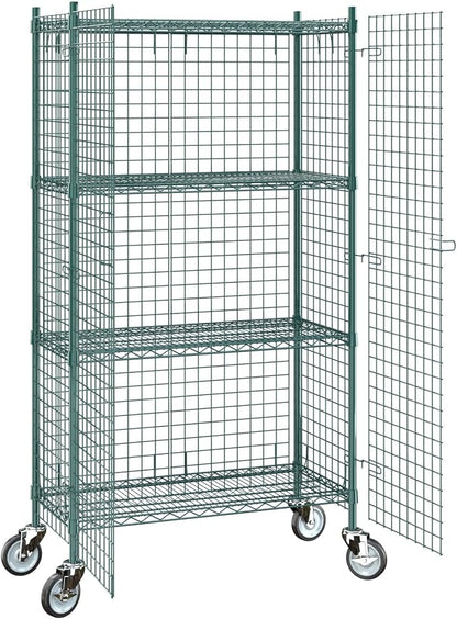 18"x36"x70" Metal Wire Green Security Heavy Duty Commercial NSF Certified - Image 4