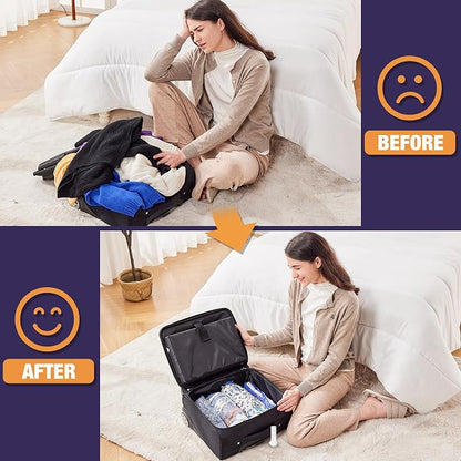 Travel Vacuum Bags with Electric Pump, Vacuum Travel Bags - Image 5