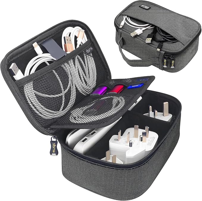 sisma Travel Electronics Organizer Small Carrying Case by sisma