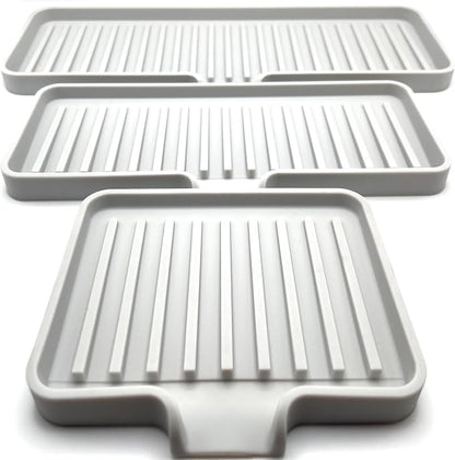 Happitasa Silicone Soap Dish Tray and Sponge Holder - Image 4