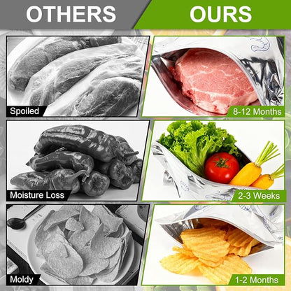 30pcs Reusable Aluminum Foil Sealable Storage Bags, 2026 New Thicken Stand Up - Image 7