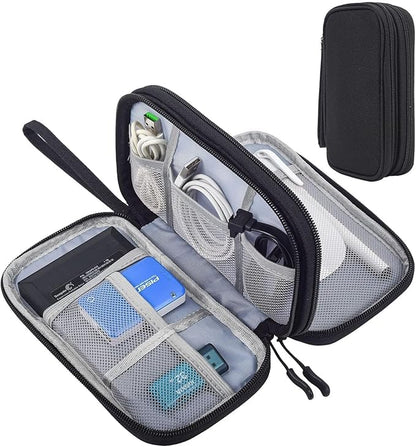 CAOODKDK Electronics Accessories Organizer Pouch Bag, Travel Universal Organizer - Image 2