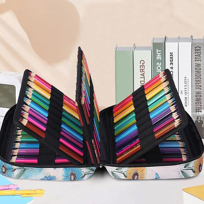 JAKAGO 220 Slots Colored Pencil Case Large Capacity Pen Holder - Image 8