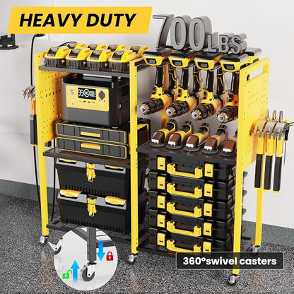 Heavy-Duty Power Tools Organizer Cart - Image 5