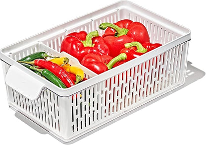 OXO Good Grips Produce Saver – Medium Bin, 13.8 x 7.4 x 4.7 in by Unknown