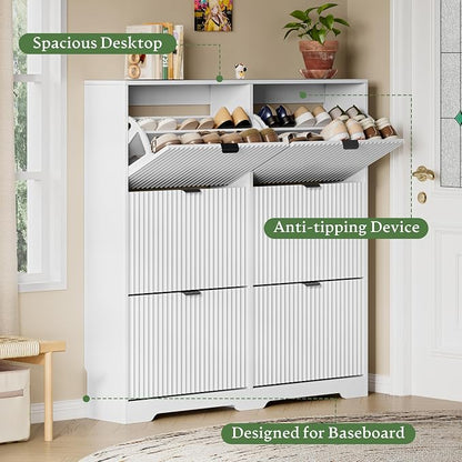 Xixini Shoe Storage Cabinet for Entryway - Image 4