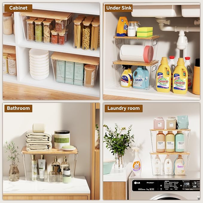 Criusia 2 Set Pantry Organizers and Storage - Image 6