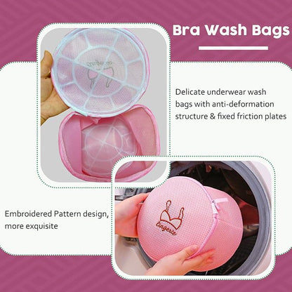 4Pcs Premium Durable Honeycomb Mesh Laundry Bags - Image 2