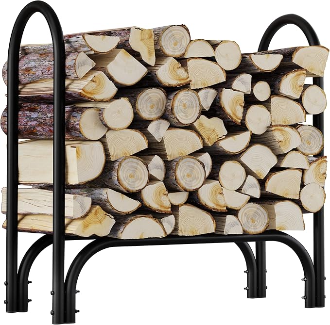 Fire Beauty Firewood Rack Log Holder, Log Storage Holder, Storage Rack - Image 8