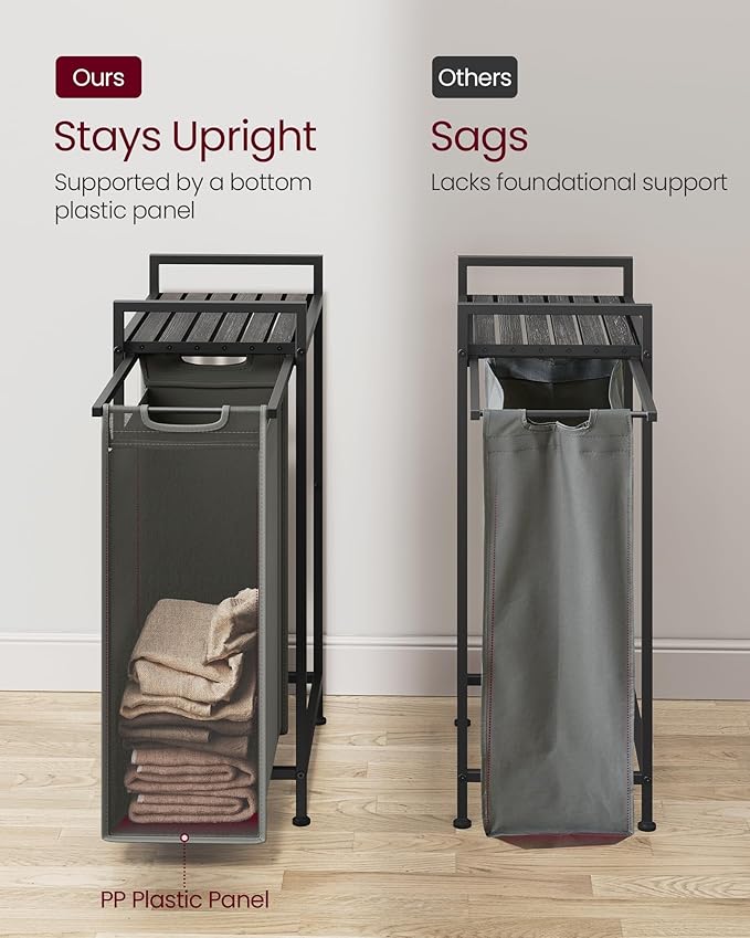 VASAGLE Laundry Hamper, Laundry Basket, Laundry Sorter - Image 4