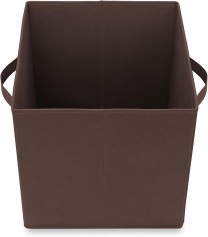 Casafield Set of 6 Collapsible Fabric Cube Storage Bins, Cubby Organizers & More - Image 4