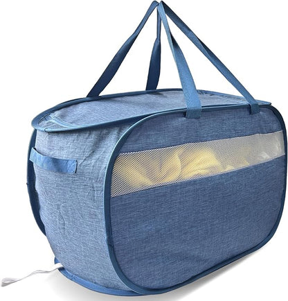 Upgraded 100L Extra Large Mesh Pop Up Laundry Hamper by NairSnow