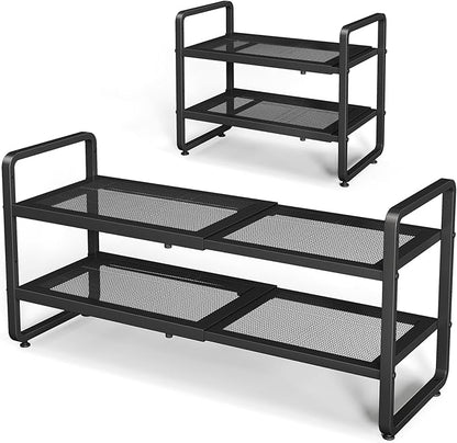 SNTD Shoe Rack - Expandable Shoe Organizer by SNTD