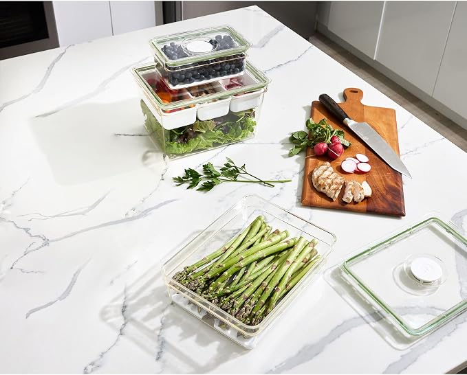 iDesign Large Fridge Produce Bin, - Image 7