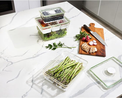 iDesign Large Fridge Produce Bin, - Image 7