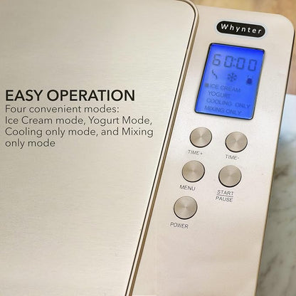 Whynter Ice Cream Maker Machine & Yogurt Automatic 2 Qt. - Image 6