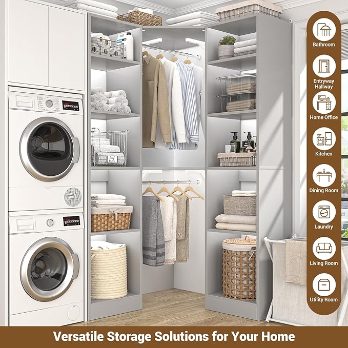 Besiost Corner Closet System - Image 6