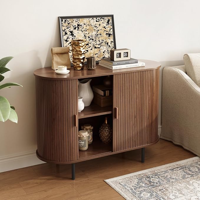 40" Sideboard Buffet Cabinet - Image 7