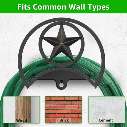 GOFORWILD Garden Hose Holder, Decorative Hose Butler Sturdy Water Hose Rack - Image 7