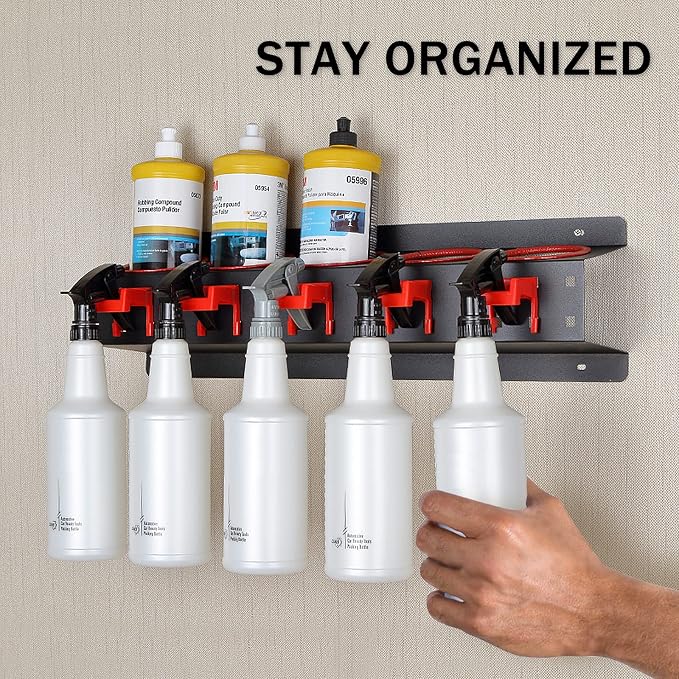 Spray Bottle Rack, Storage Organizer - Image 5