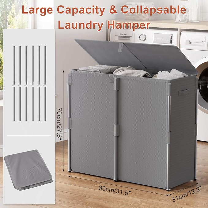 WOWLIVE 180L Laundry Hamper - Image 4