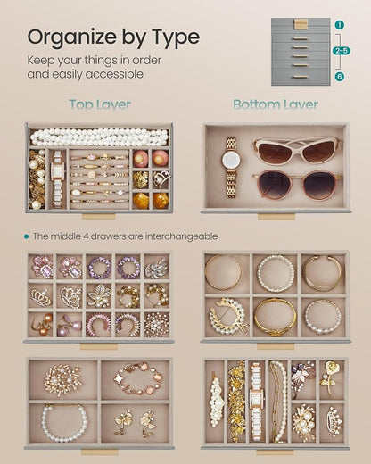 SONGMICS Jewelry Box Organizer - Image 3