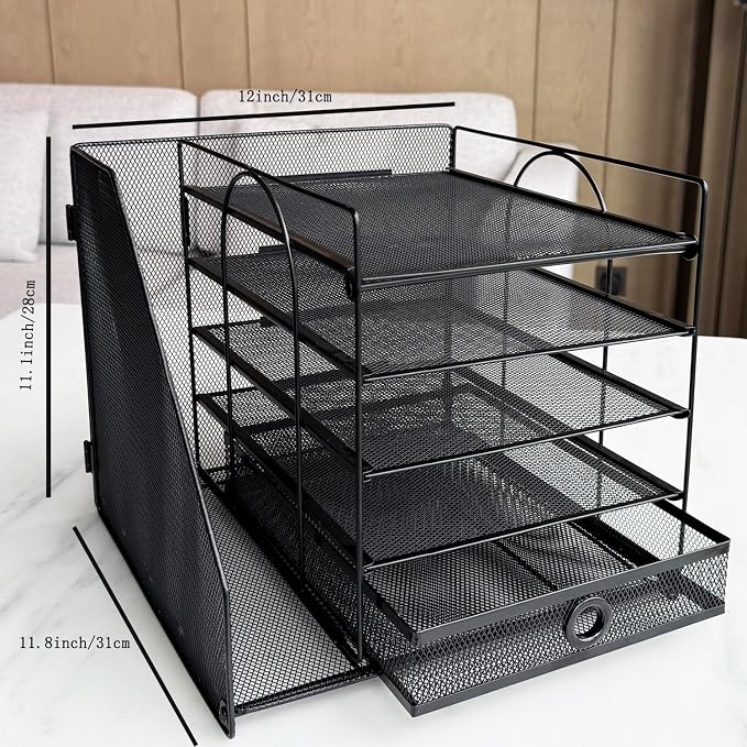 5-Tier Paper Letter Organizer - Image 4
