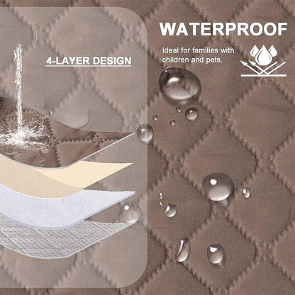 Waterproof Sofa Armrest Cover Headrest Cover - Image 3