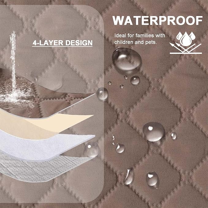 Waterproof Sofa Armrest Cover Headrest Cover - Image 3