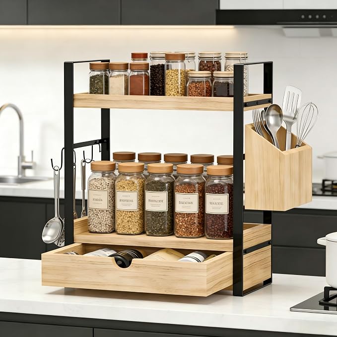 2-Tired Bathroom Counter Organizers and Storage, Bathroom Countertop Organizer - Image 6