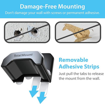 TotalMount Gaming Headset Hangers – Include Removable Adhesive Strips - Image 3