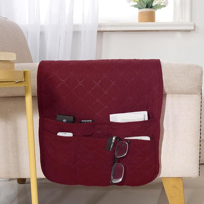 Armchair Caddy for Couch Remote Control Holder Non-slip Waterproof Sofa Armset by luckyjoyreal