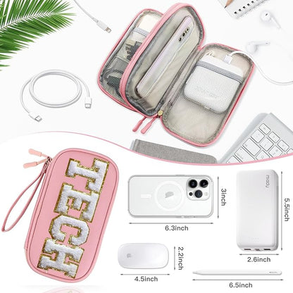 COSHAYSOO Personalized Electronics Travel Organizer Cable Management Case Phone - Image 4