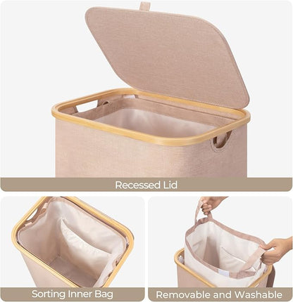 StorageWorks 100L Large Laundry Hamper - Image 5