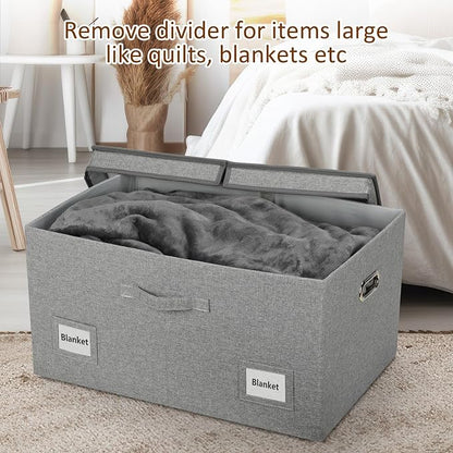 75 Quarts Extra Large Decorative Storage Bins - Image 6