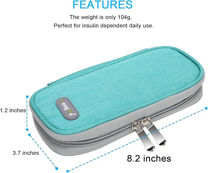 YOUSHARES Insulin Cooler Travel Case TSA Approved Medication Diabetic Supplies - Image 3