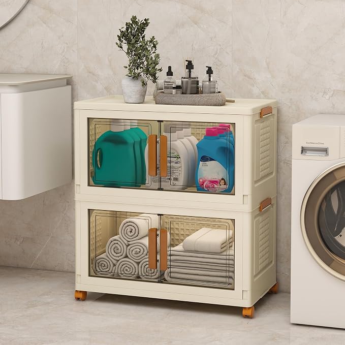 Plastic Stackable Storage Bins - Image 5