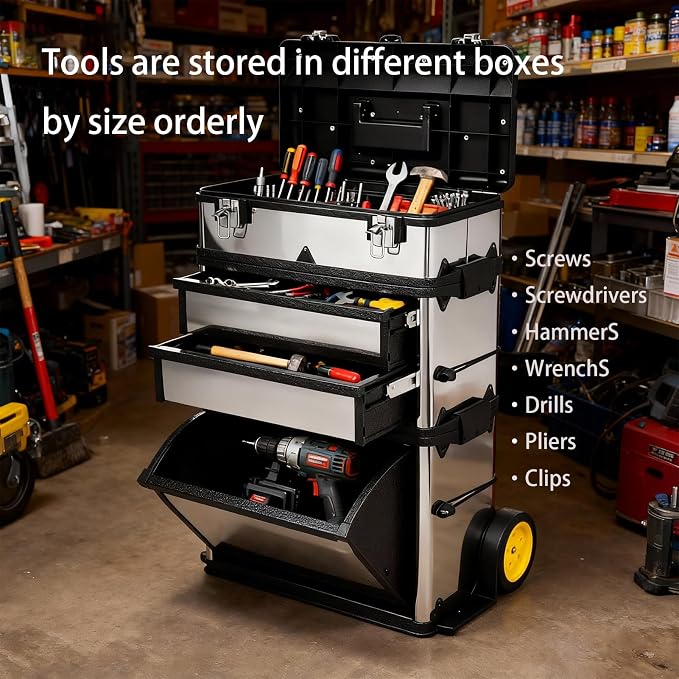 Zateety Rolling Tool Box - Image 4