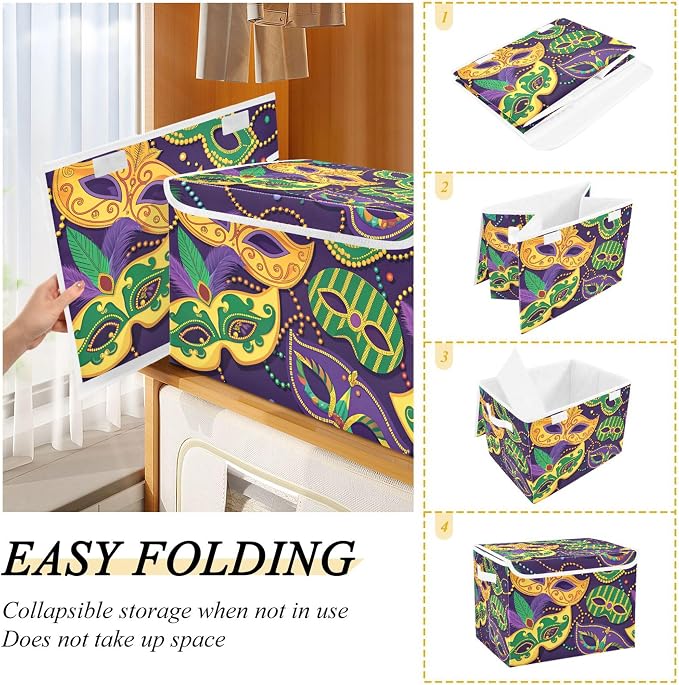 Mardi Gras Mask Storage Bins - Image 4